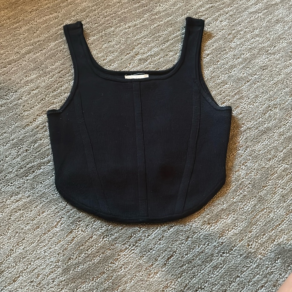 Altar’d State black corset looking top